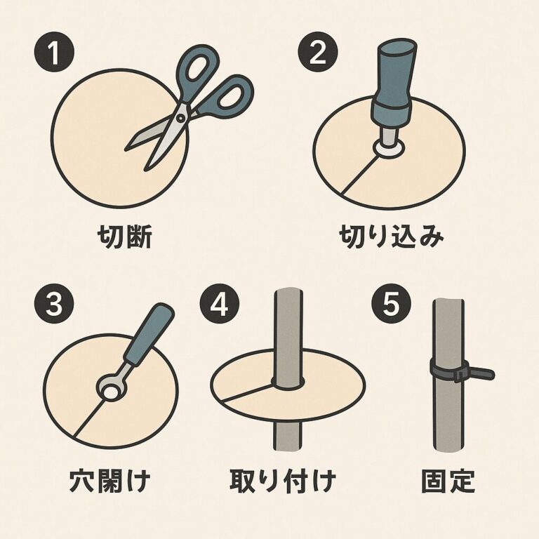 ネズミ返しの作り方を解説!原理がわかれば簡単、100均で対策を自作