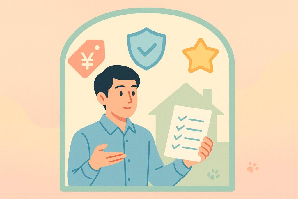 後悔しないための判断基準
