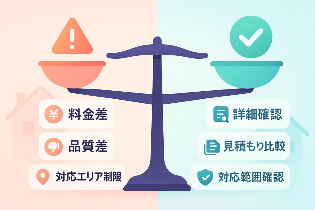 ３つのデメリットと対策