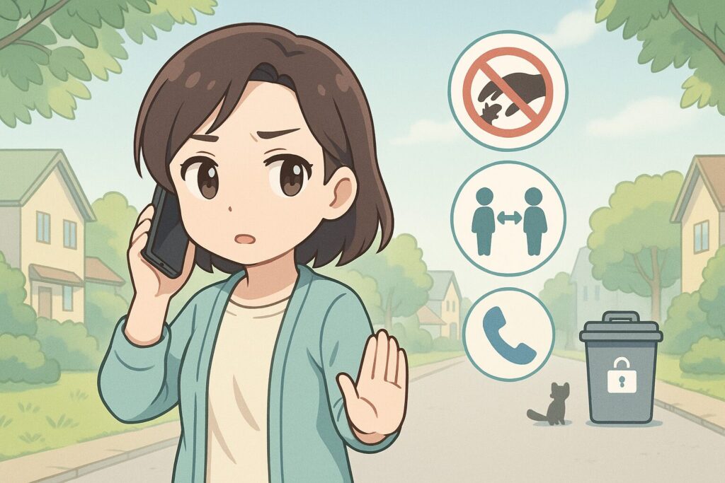もしアライグマを見かけたら?知っておきたい対処法