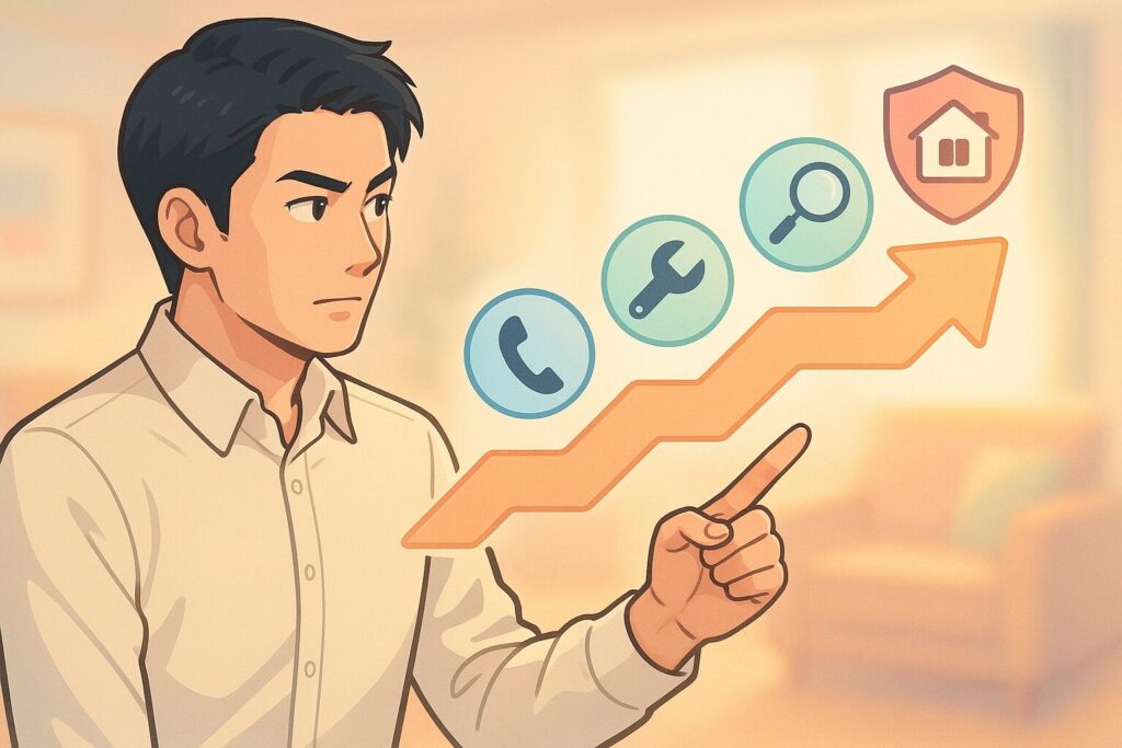 無料相談から駆除完了までの流れ