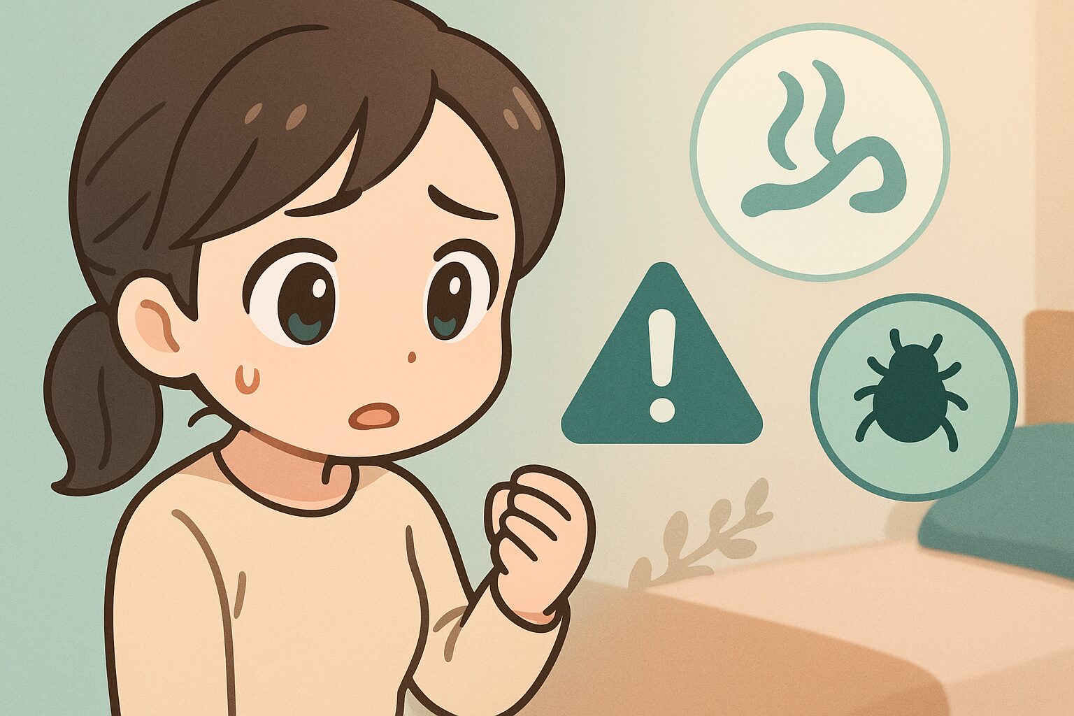チャタテムシの害は？放置するリスクとアレルギーの可能性