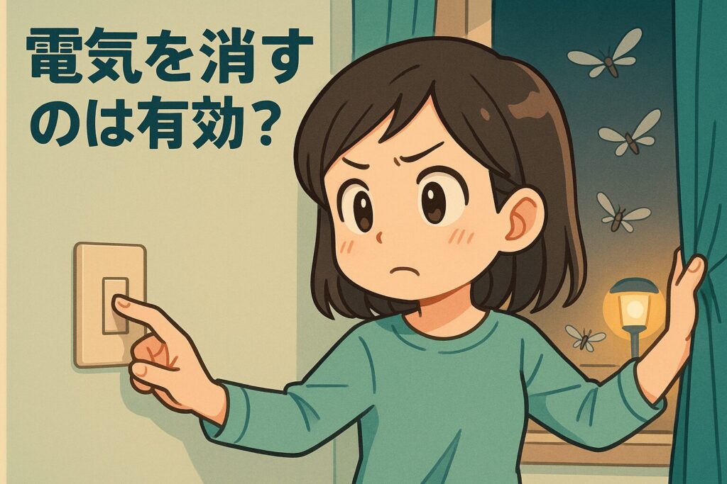 電気を消すのは有効?