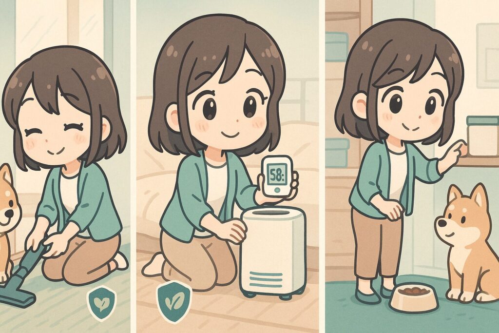 虫の種類ごとのおすすめ対策|ペットがいても安心な方法