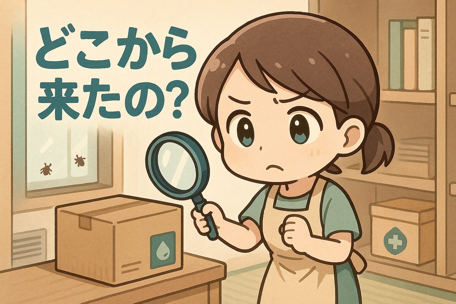 チャタテムシどこから来たの?