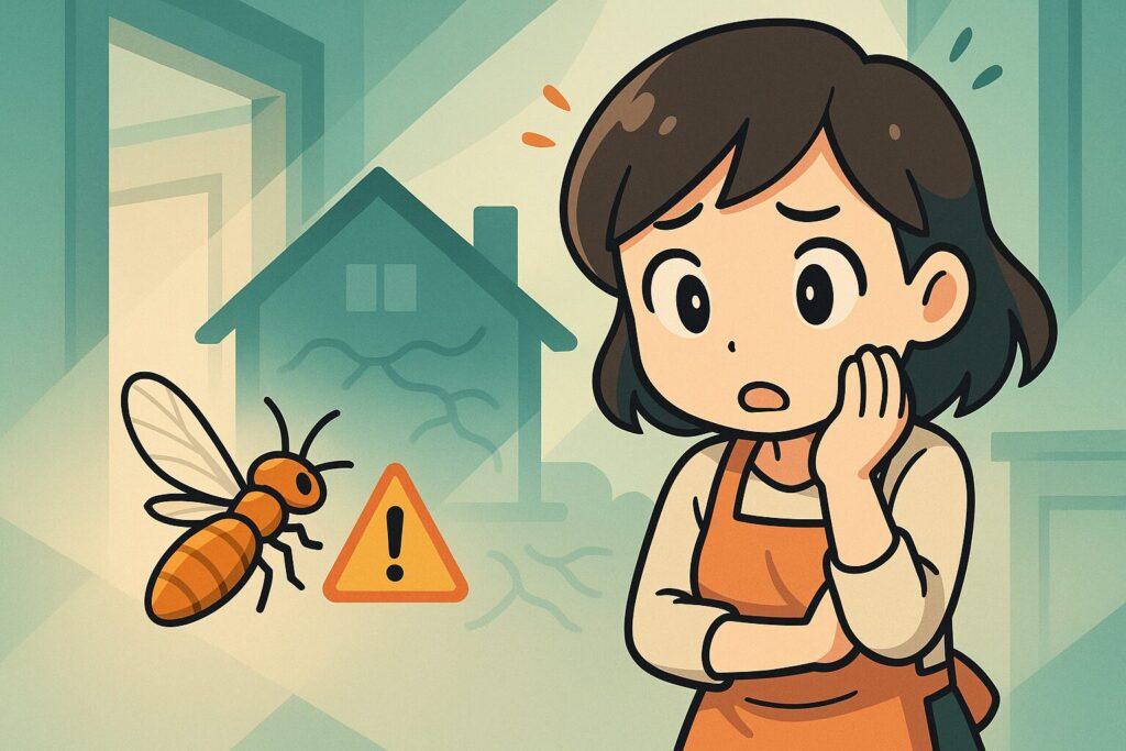 なぜシロアリは一匹でも危険？
