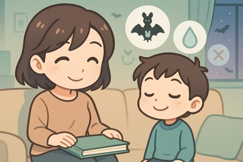コウモリは卵ではなく赤ちゃんを産む哺乳類です