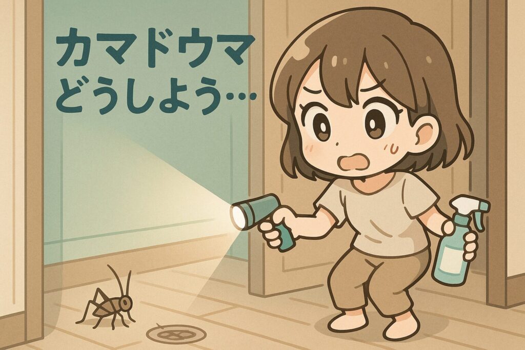 カマドウマどうしよう