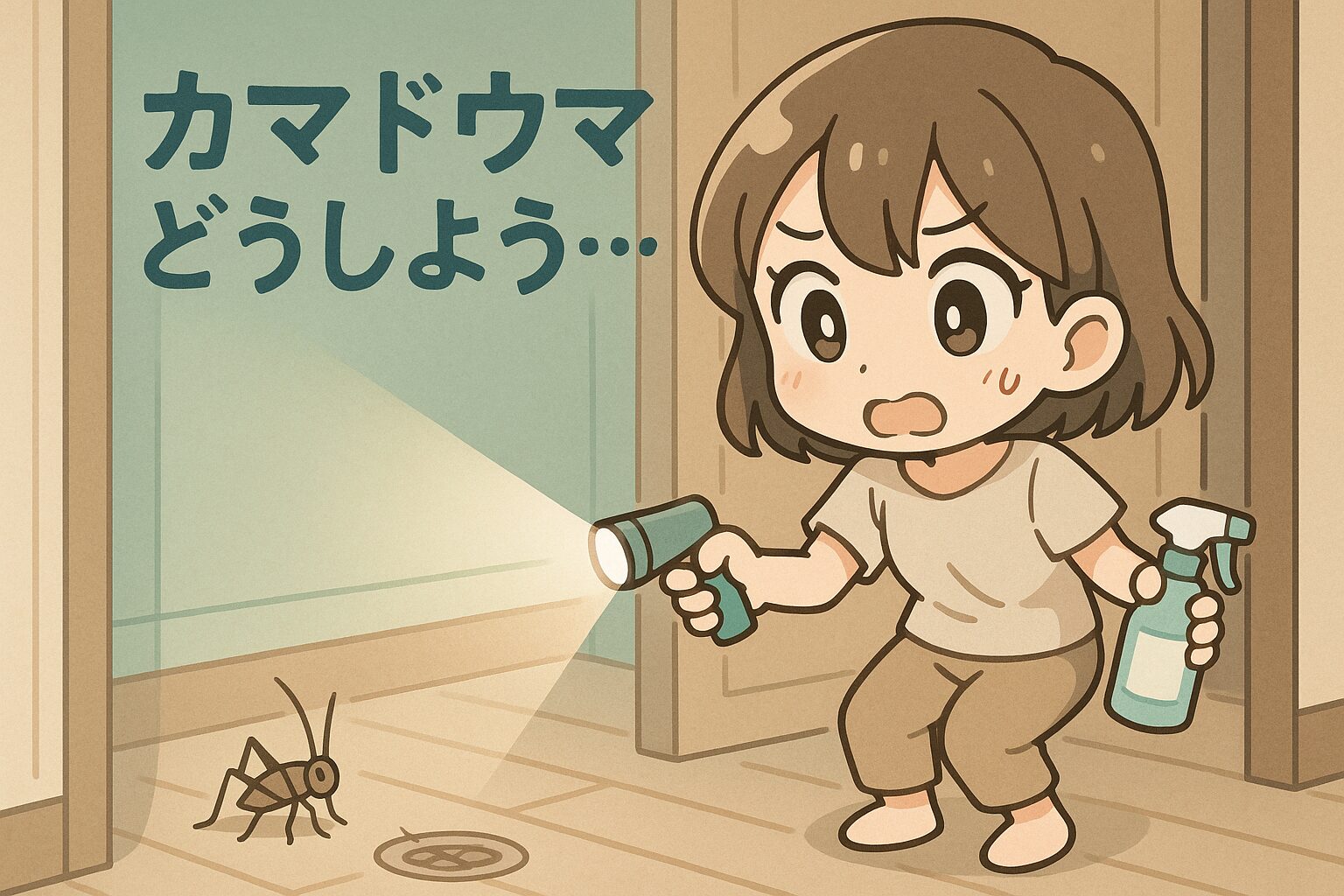 カマドウマどうしよう