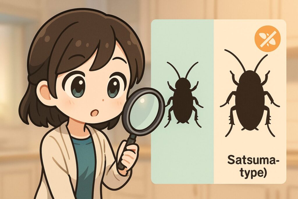 羽のないゴ キブリの正体は?