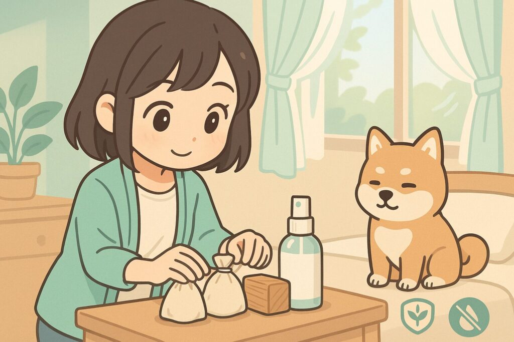 愛犬がいても安心な自然由来の虫除け対策