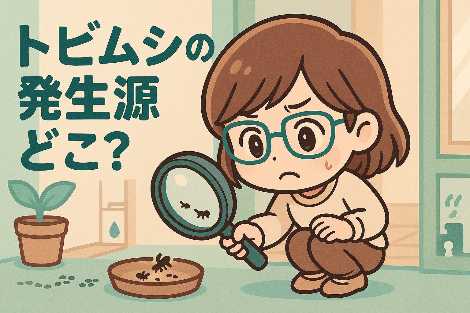 トビムシの発生源どこ?