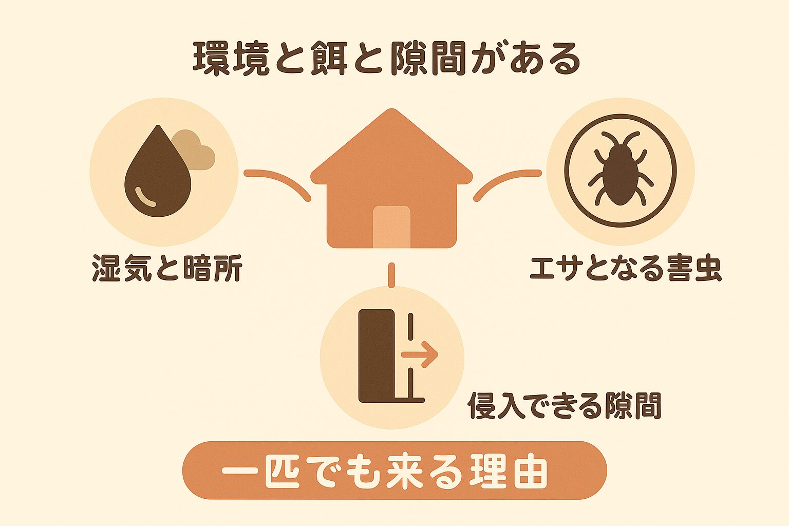 なぜゲジゲジは一匹だけでも家に現れるのか?