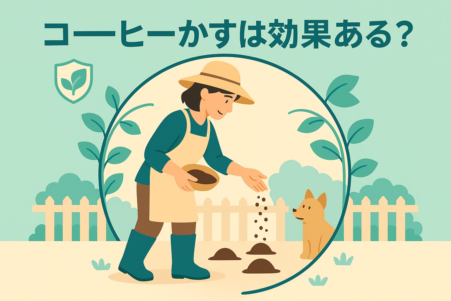 コーヒーかすは効果ある？