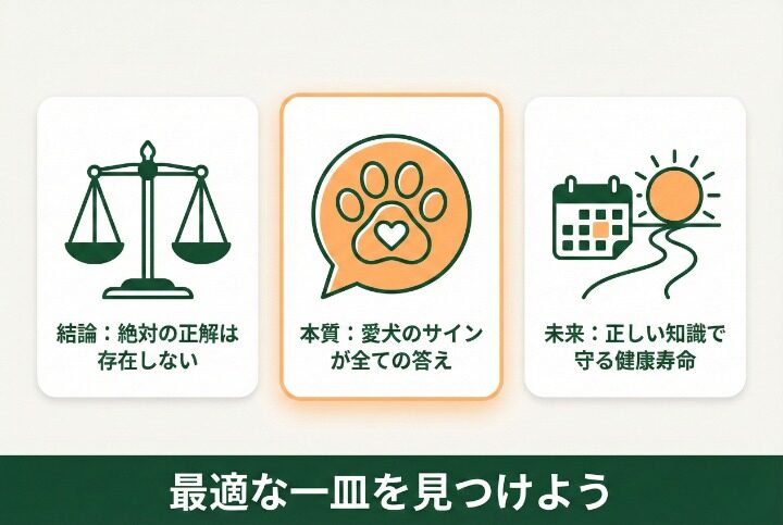 愛犬の体質に合うフード選びで、健やかな毎日を