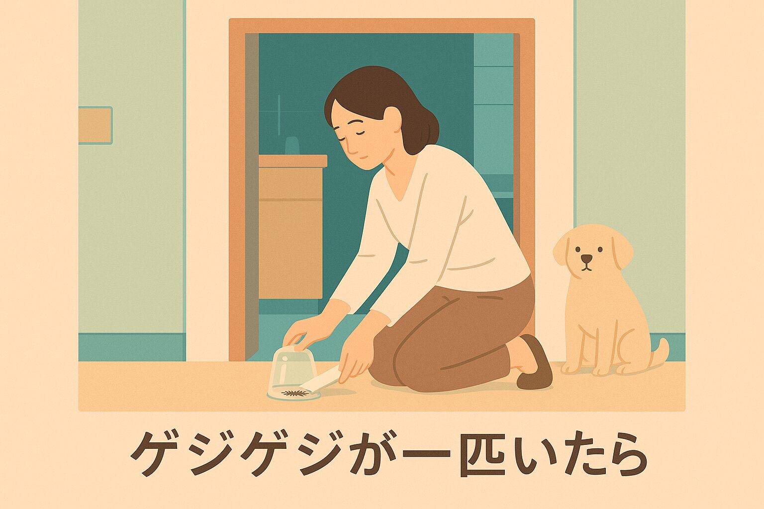 ゲジゲジが一匹いたら