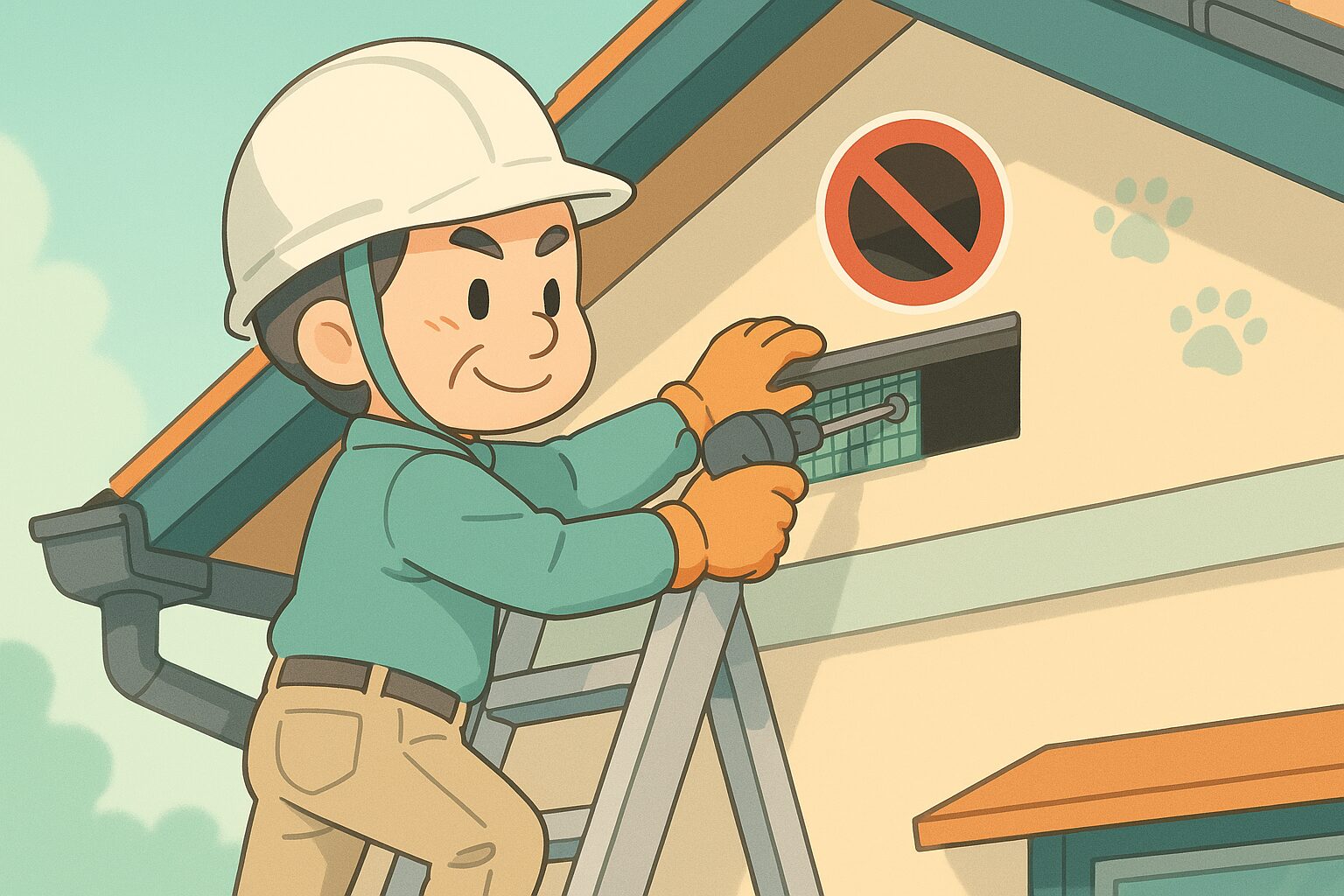 自分でできる侵入経路の対策