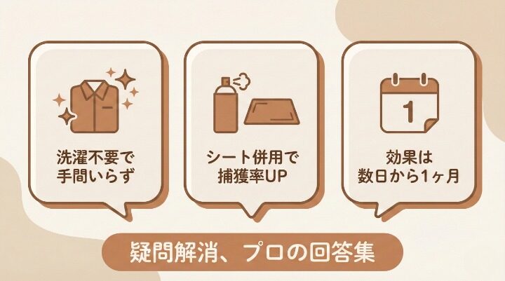 ダニよけスプレーに関するよくある質問