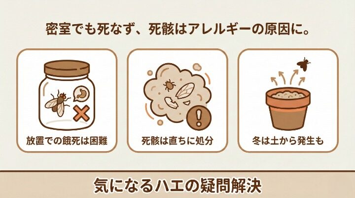 家の中のハエに関するよくある質問