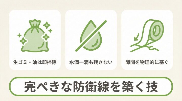 根本対策と併用するコツ