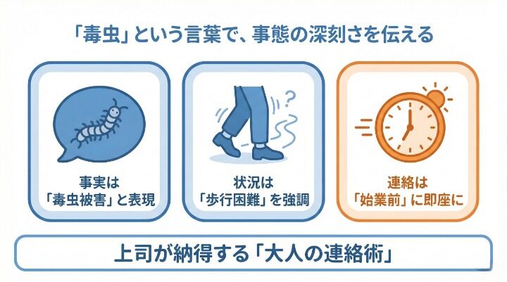 上司への欠勤連絡マナーとそのまま使える例文
