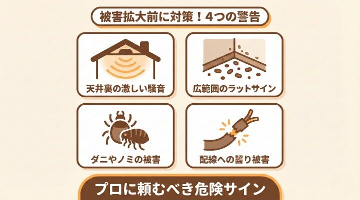 自力で無理ならプロへ!業者依頼の判断基準