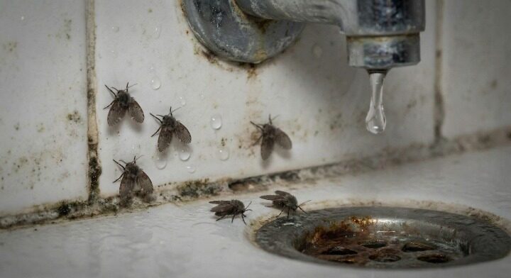 チョウバエ画像