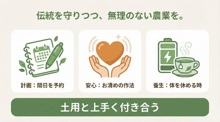 間日とお清めを味方にすれば、土用は怖くない