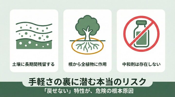 顆粒除草剤はなぜ「危険」と言われるのか