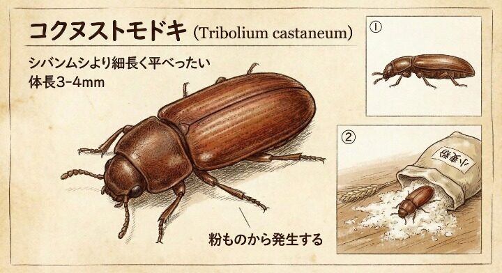 コクヌストモドキの画像