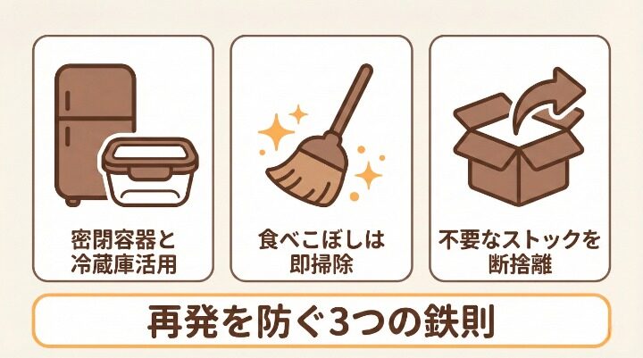 害虫の発生源を断つ!予防のための3つの習慣