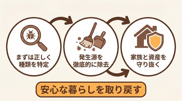 シバンムシに似た虫は発生源の特定が駆除の鍵!