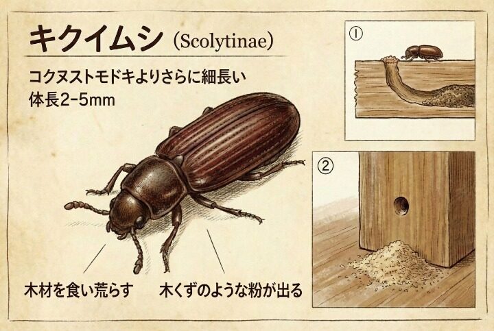 キクイムシ画像