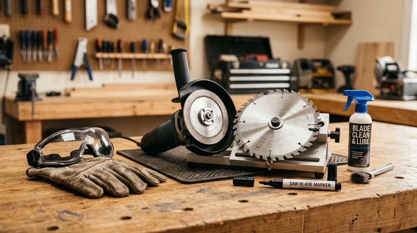 チップソーの研ぎ方で最も重要な「角度」とは?