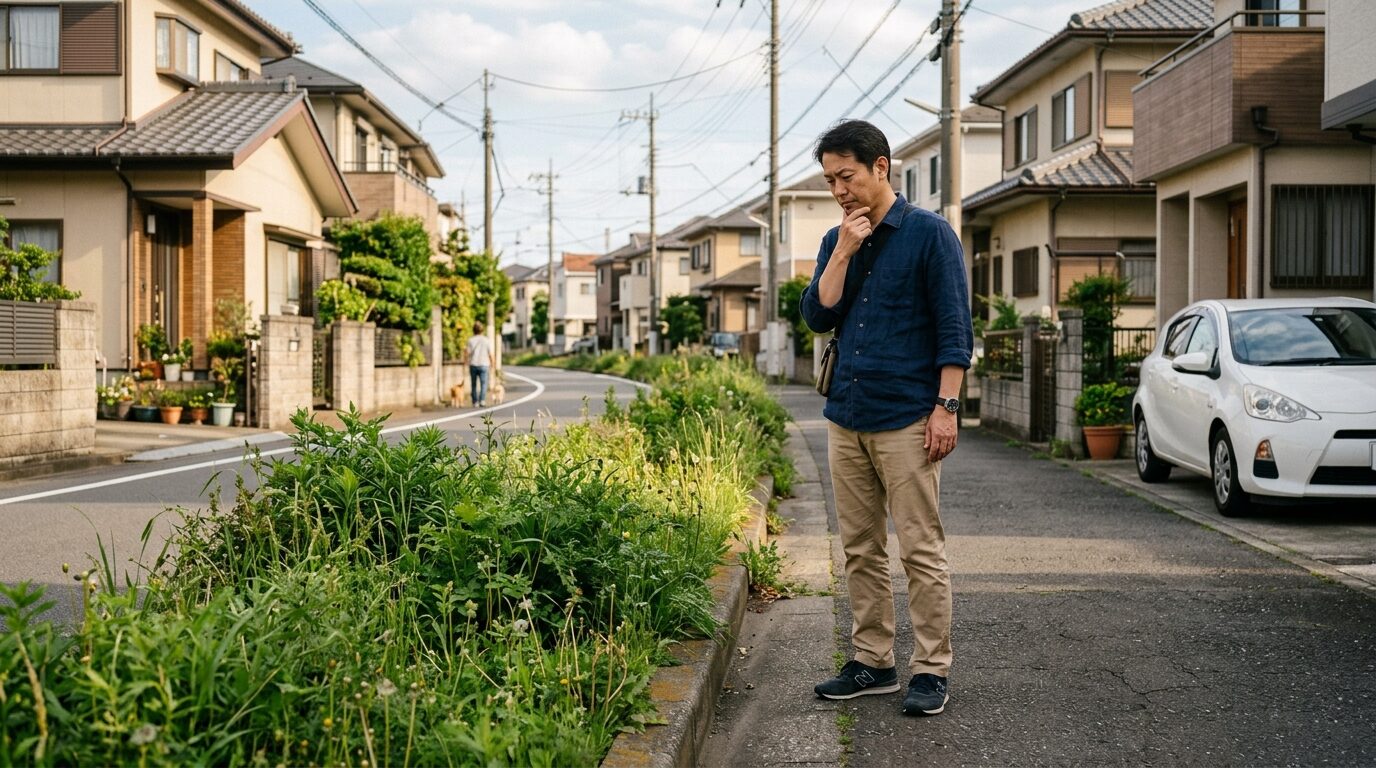 道路草刈りを勝手にやっても大丈夫？
