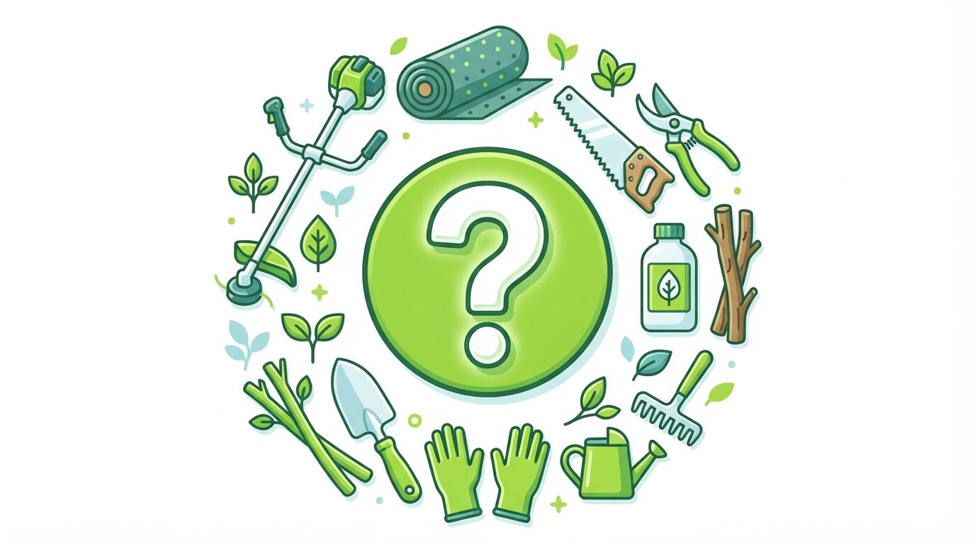 【FAQ】大型雑草の駆除でよくある質問