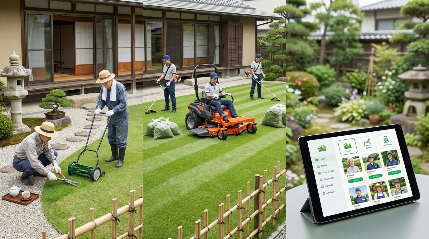 他の草刈りサービスとの比較