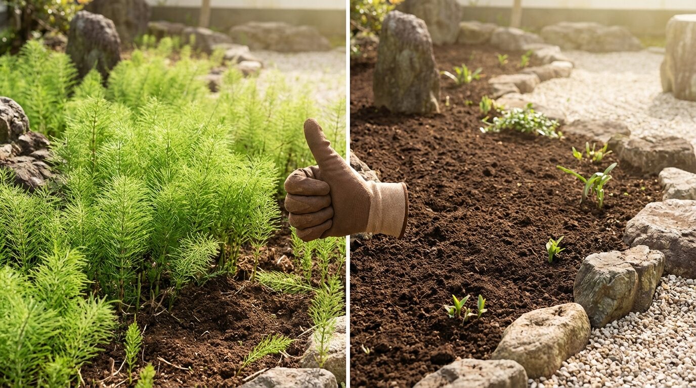 まとめ:スギナは「撒く時期」で効果が決まる