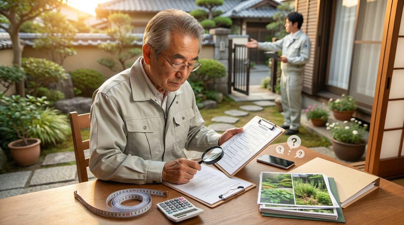 依頼前に確認しておきたいポイント