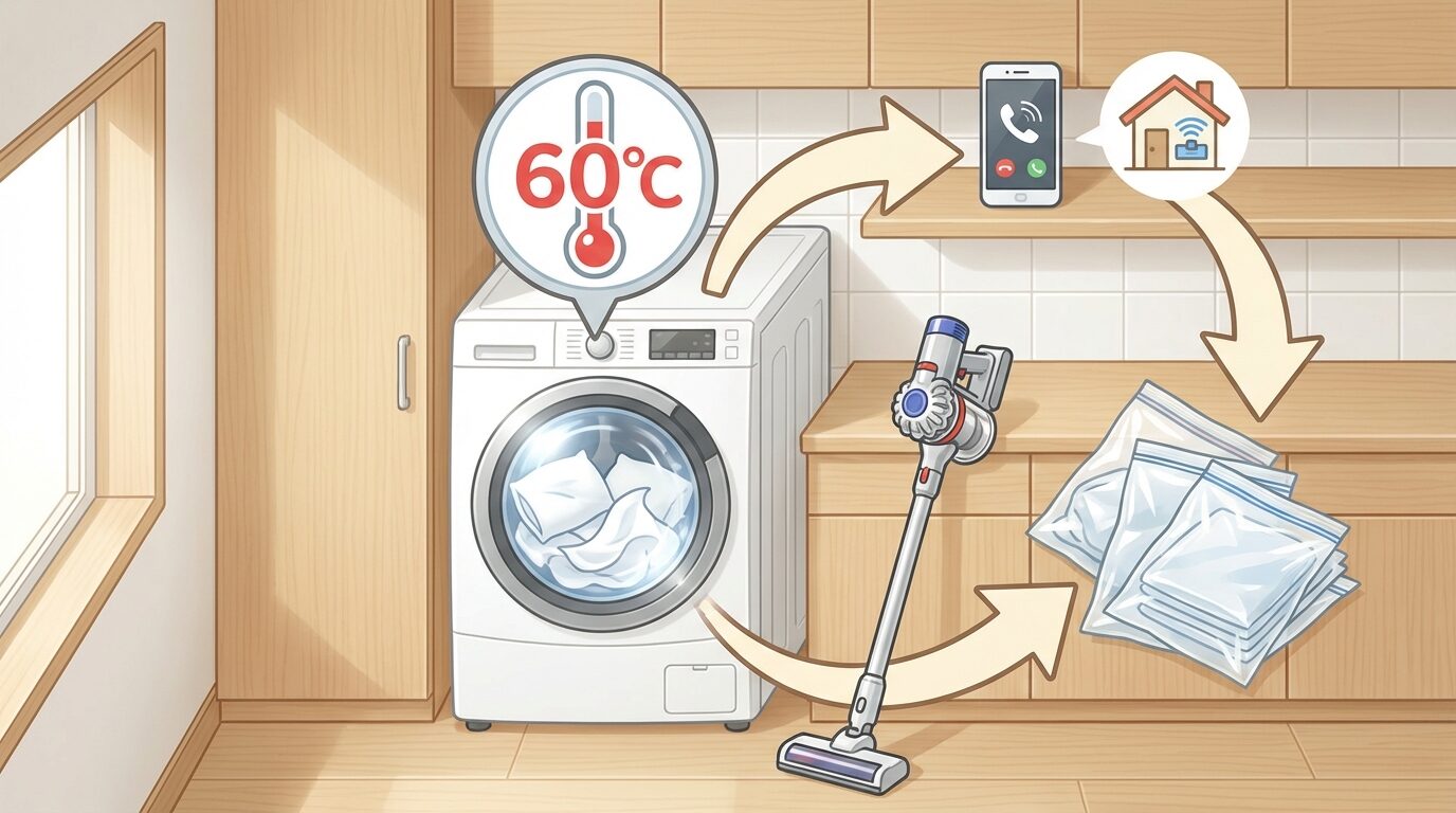 トコジラミだった場合の初動対応