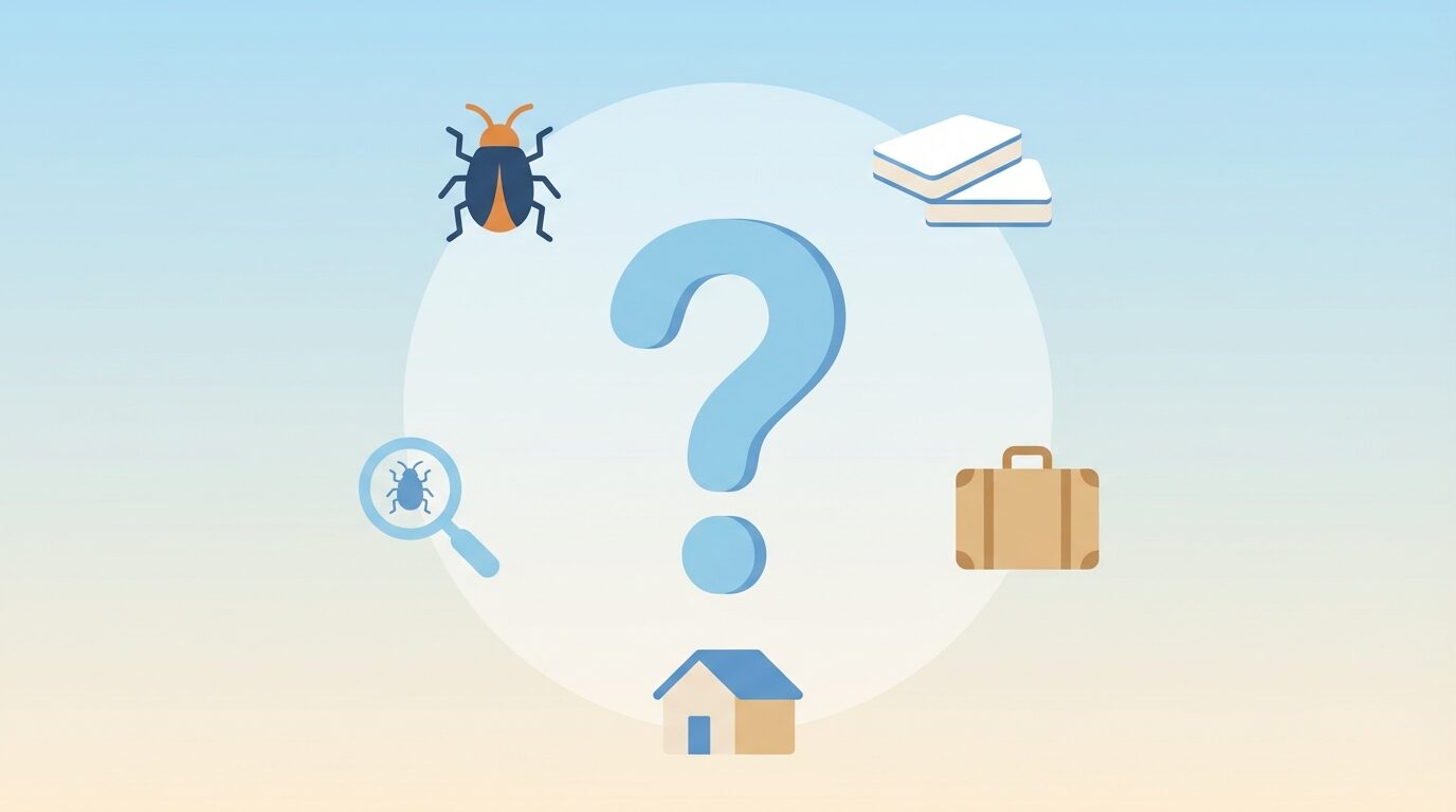 トコジラミに似てる虫でよくある質問