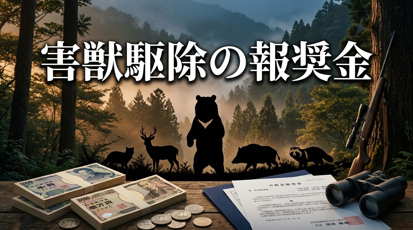 害獣駆除の報奨金