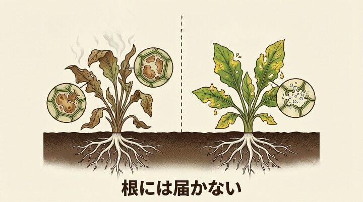 雑草に熱湯・酢が効く仕組みと限界