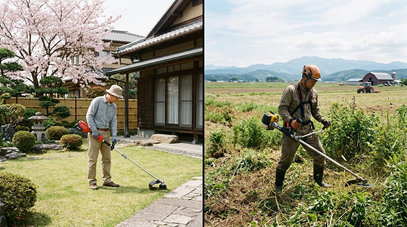用途で選べば後悔しない草刈機の選び方