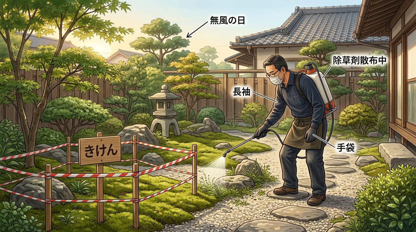 除草剤を安全に使う3つのルール