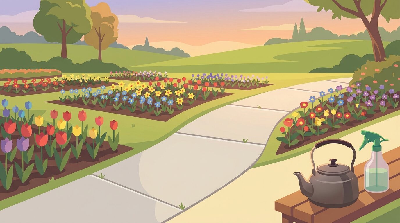 熱湯・酢は正しく使えば頼れる除草の味方