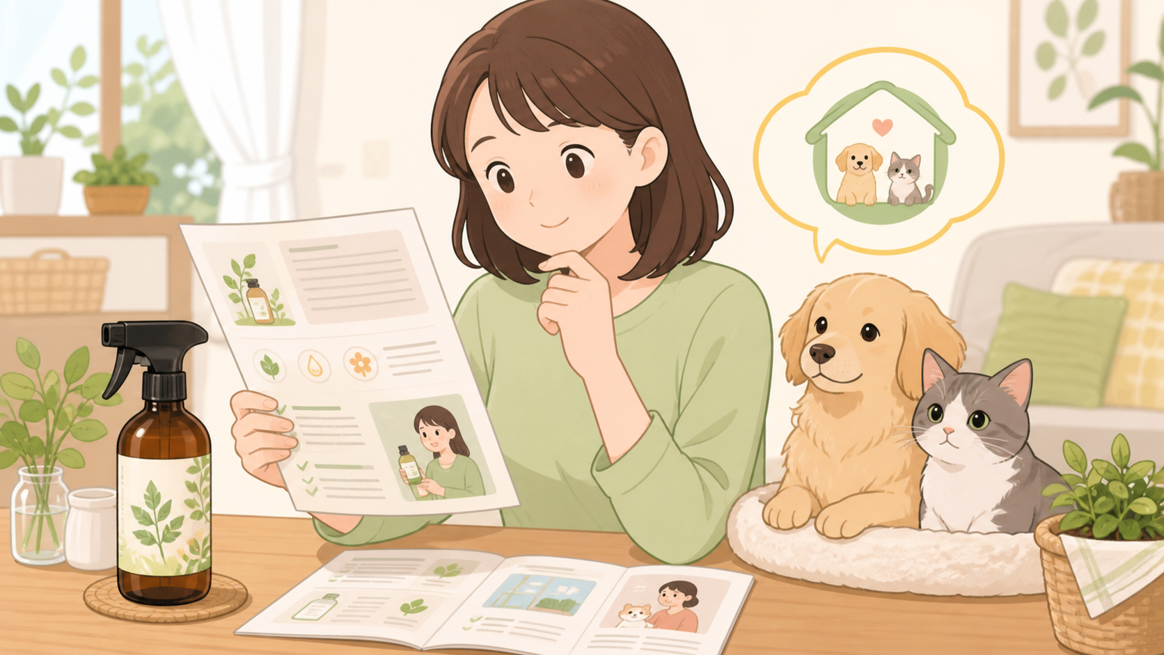 調査方法と確認した商品情報を示すイラスト