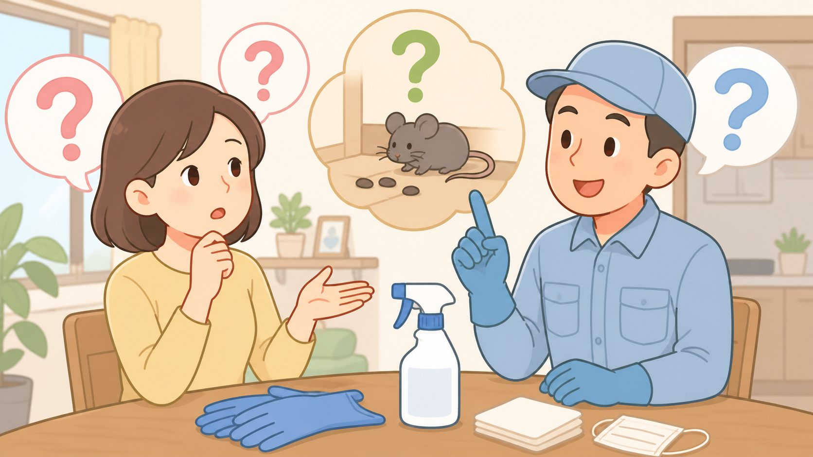 よくある質問を示すイラスト