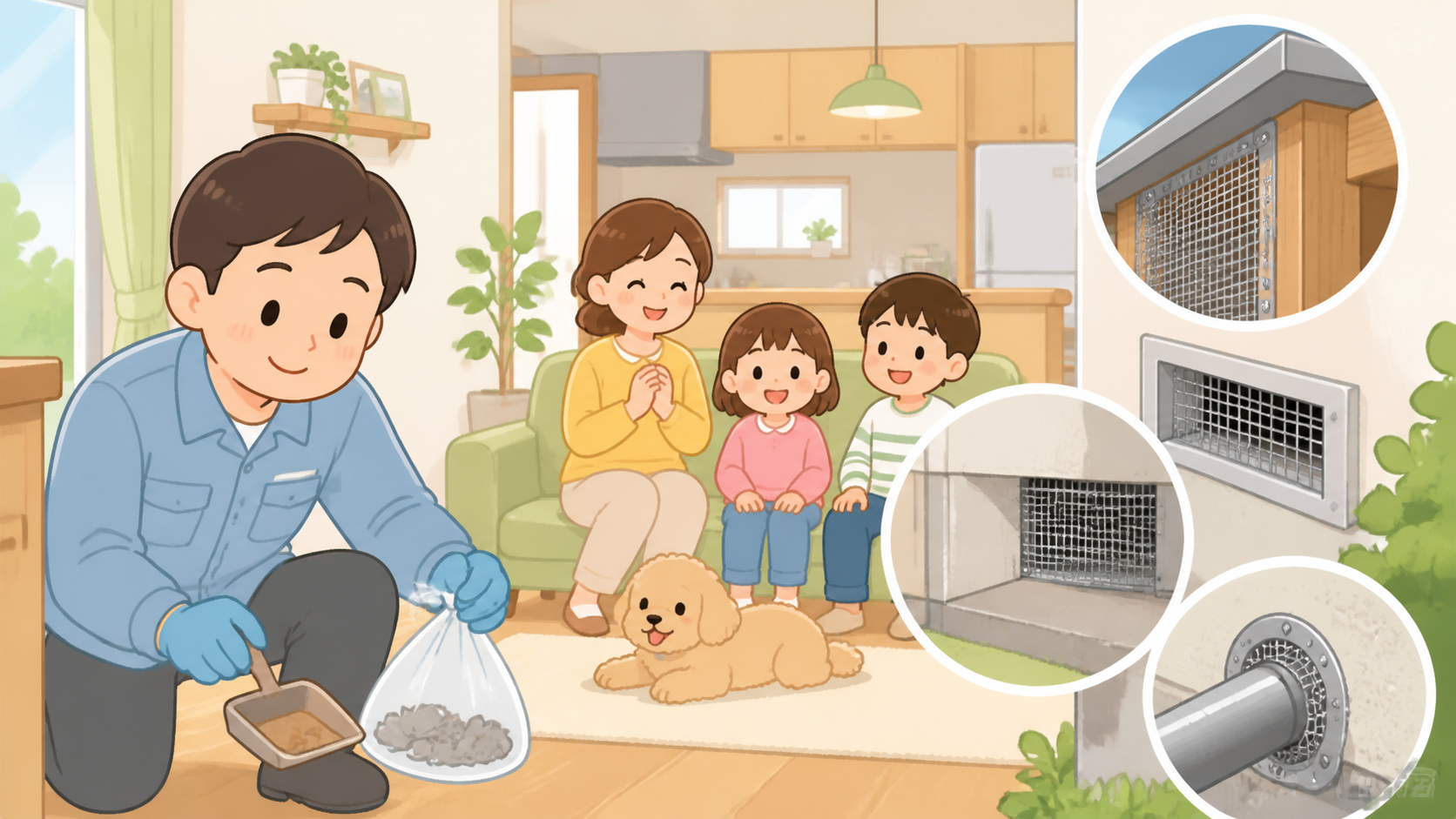 まとめを示すイラスト