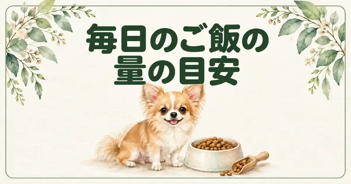 毎日のご飯の量の目安